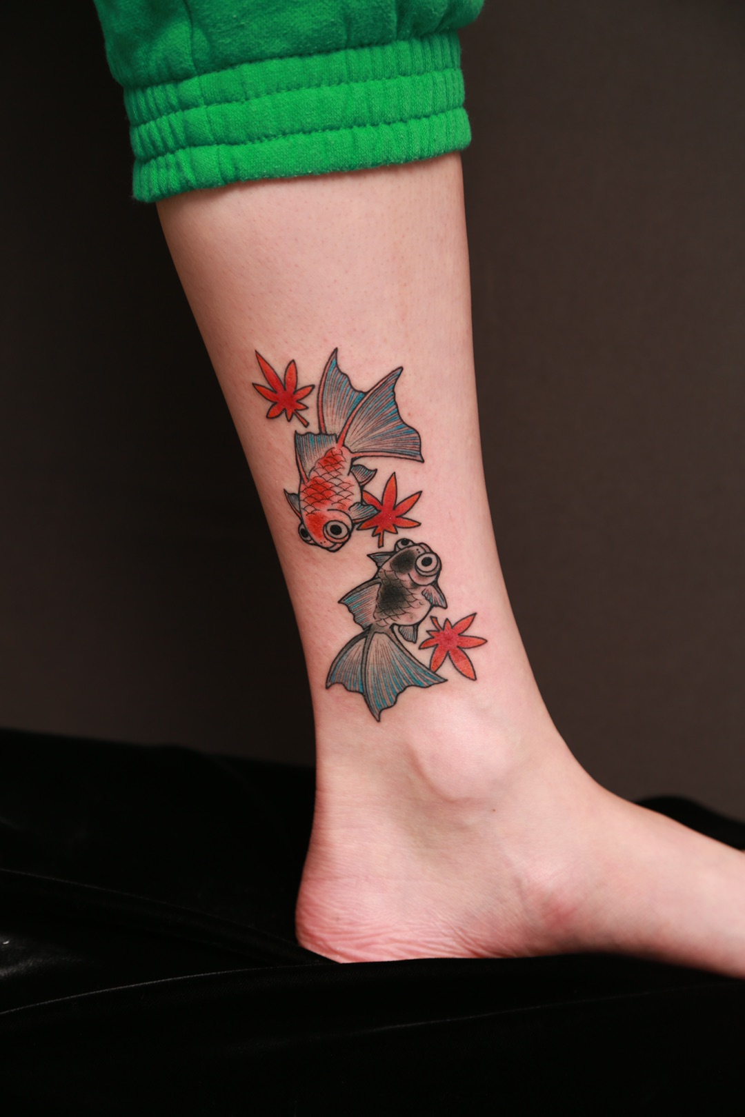 可愛い 金魚のタトゥーデザイン Blog Genko Tattoo Studio