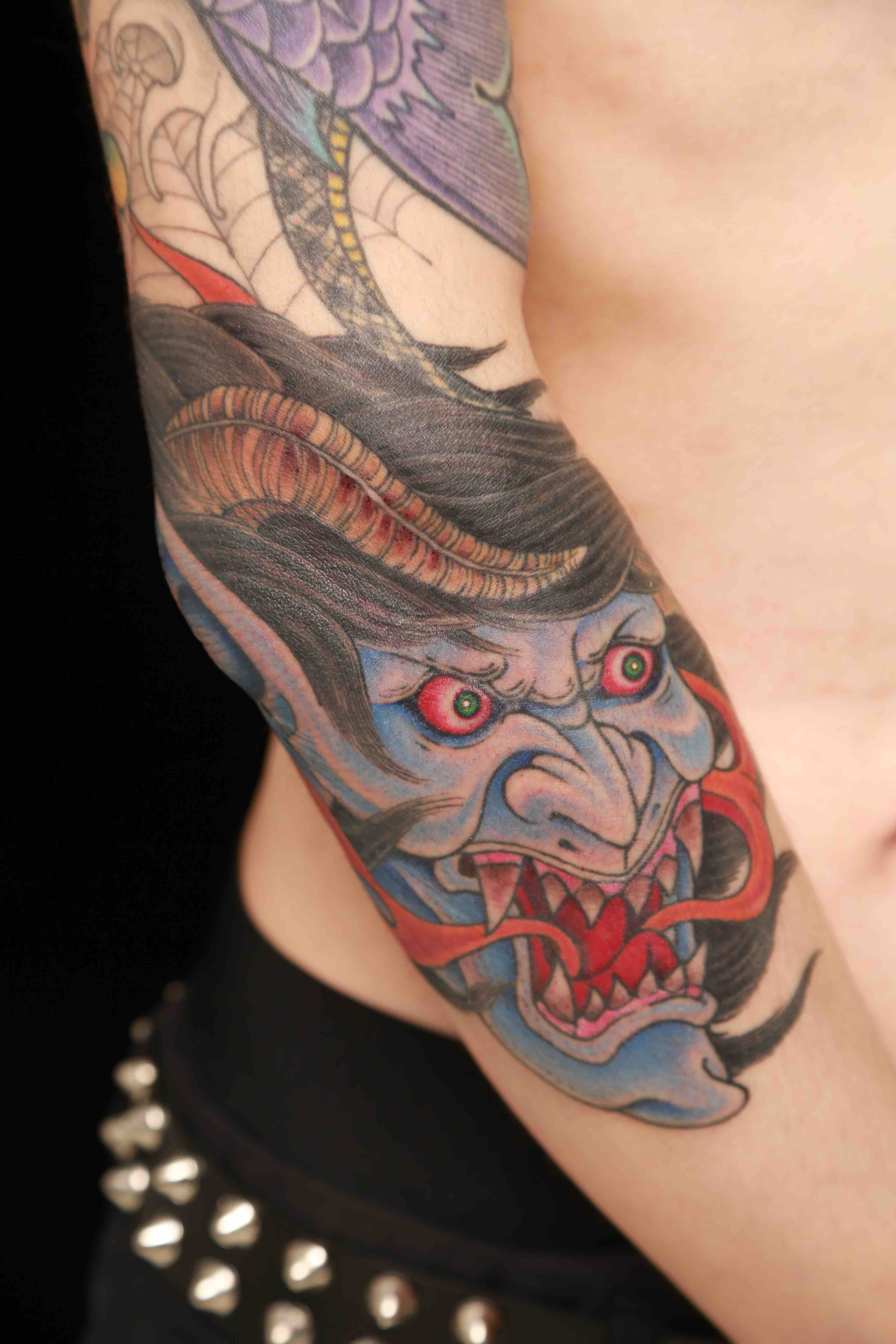 夜叉のタトゥーデザイン Blog Genko Tattoo Studio